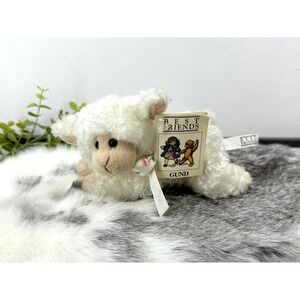 Vintage Best Friends by Gund lamb sheep small 1990s giftware‎ stuffed animal